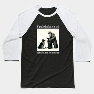 Funny Science: Pavlov Baseball T-Shirt